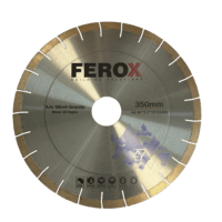 FEROX Silent Granite Mitre Blade 350mm | 45 Degree Granite Cutting Blade Australia